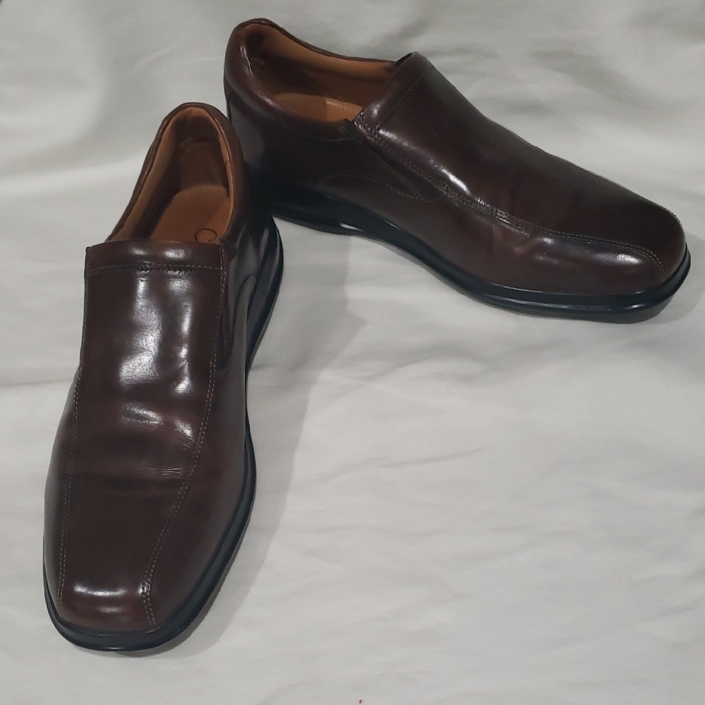 Cole Haan Brown Leather Loafers Slip-Ons